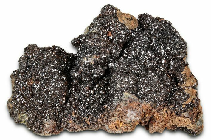 Sparkly Descloizite Crystals - Namibia #343250